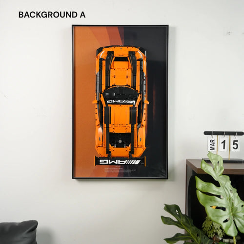 CADA Display Frame for Master 1:8 Mercedes-f GT3 C64008W