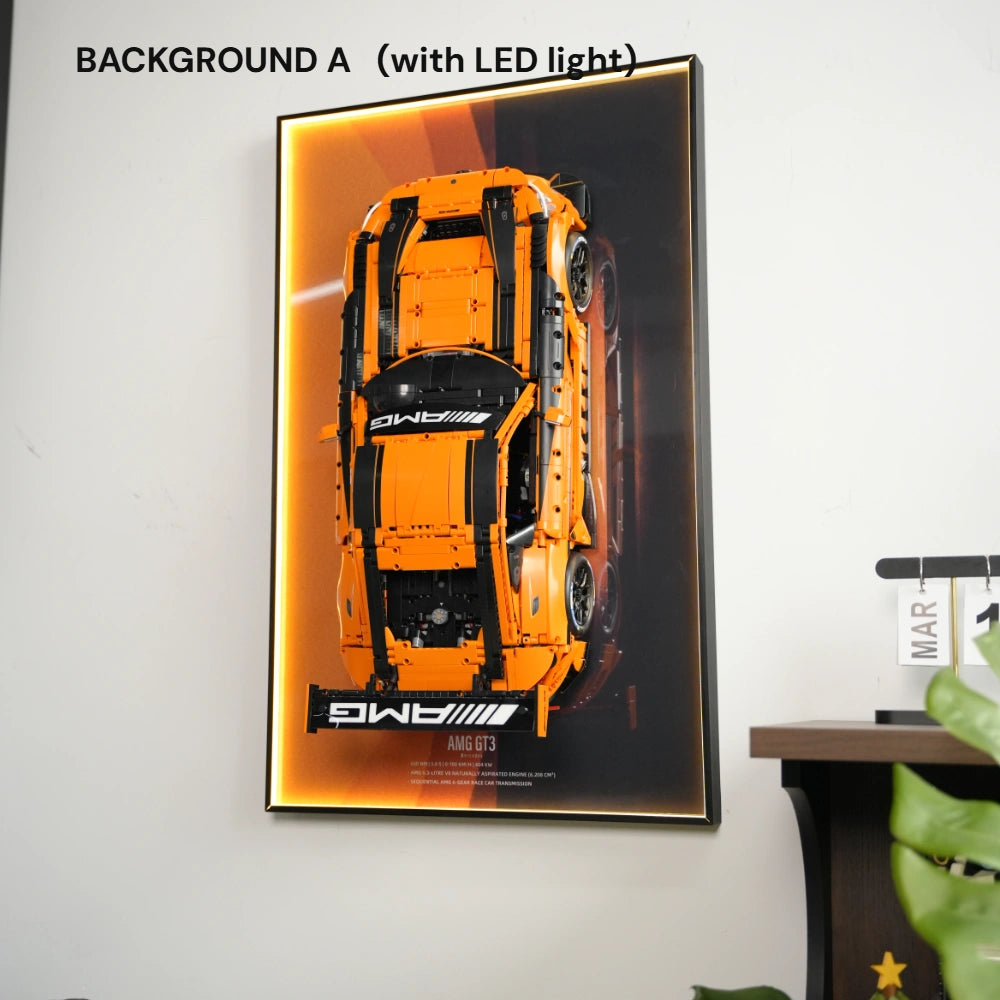 CADA Display Frame for Master 1:8 Mercedes-f GT3 C64008W