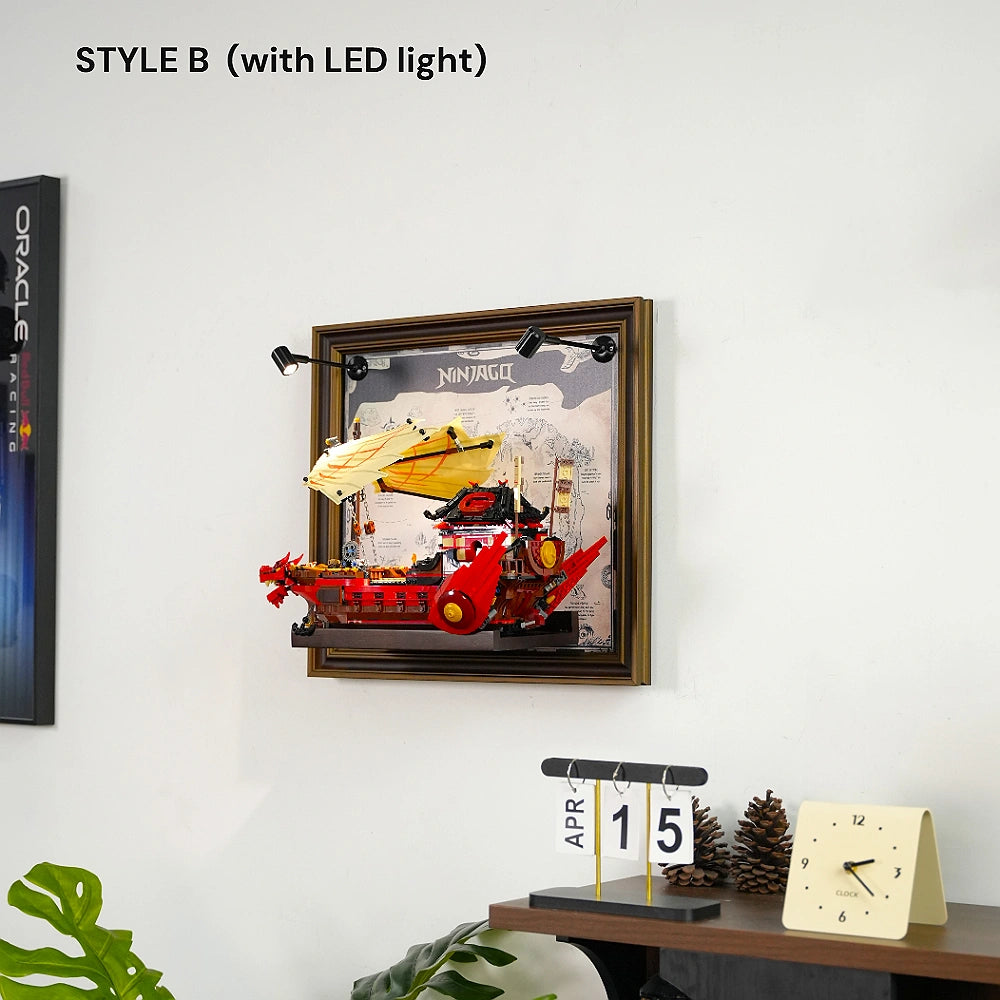 LEGO Display Frame for NINJAGO Destiny's Bounty (71705)