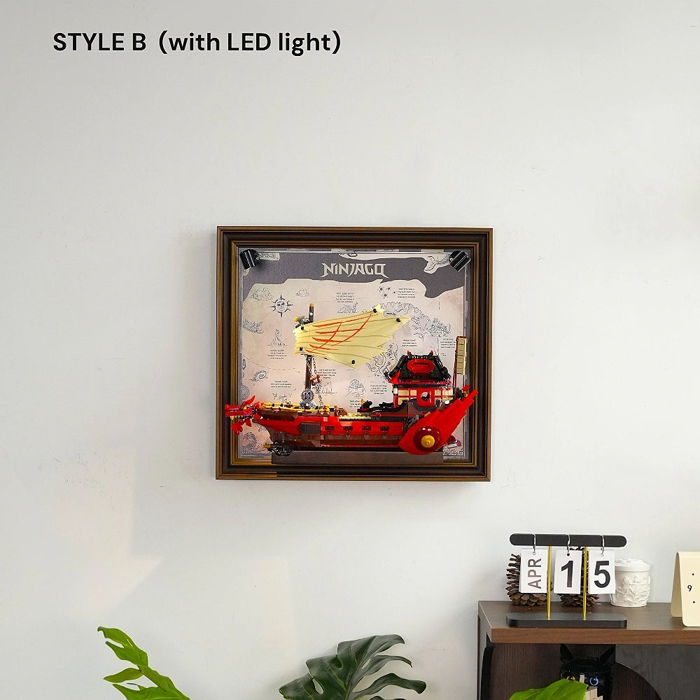 LEGO Display Frame for NINJAGO Destiny's Bounty (71705)