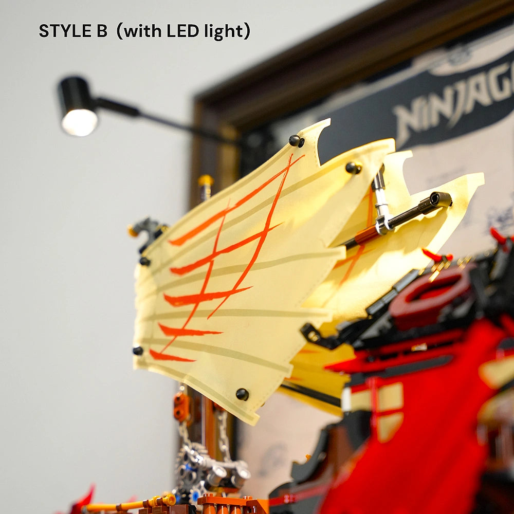 LEGO Display Frame for NINJAGO Destiny's Bounty (71705)