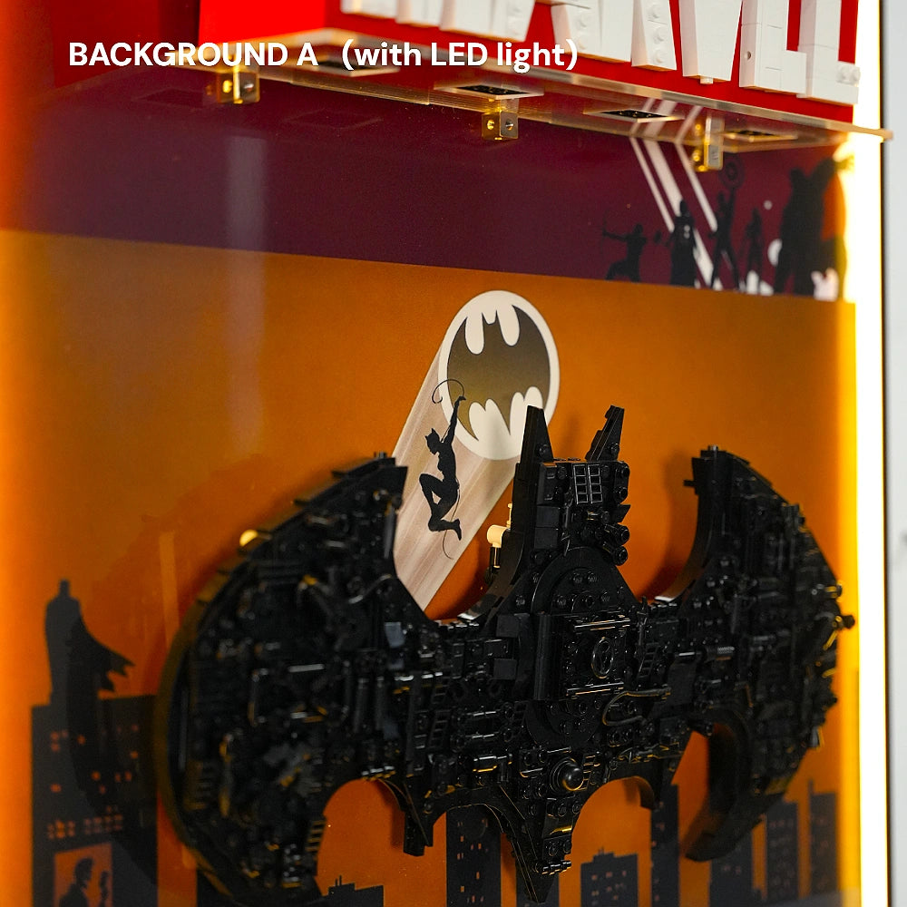 Wall Display Frame for LEGO Star Wars, Batman & Marvel Logos (75407, 76330, 76313)