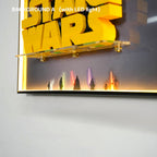 Wall Display Frame for LEGO Star Wars, Batman & Marvel Logos (75407, 76330, 76313)