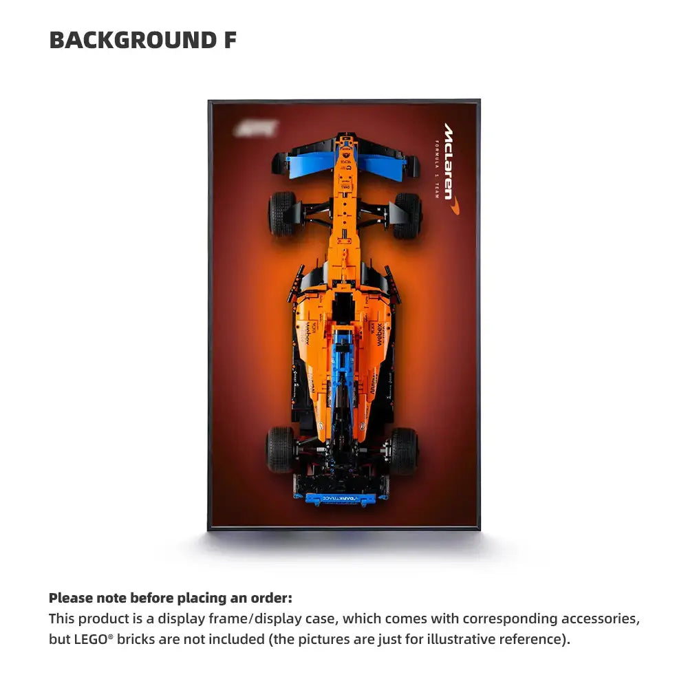 LEGO Display Frame for McLaren Formula 1™ Race Car (42141)