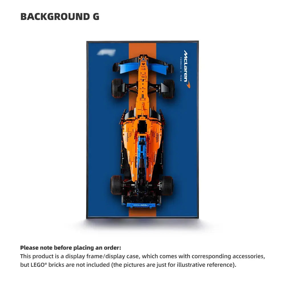 Auto-Wandmontagerahmen für McLaren Formel 1™ Race Car（42141）