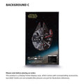 Cadre LEGO™ STAR WARS pour Dark Millennium Falcon (75389) – Cadre Mural d’Exposition