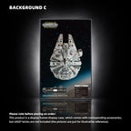 LEGO Display Frame for STAR WARS Millennium Falcon (75257/7965/75105/75121/4504)