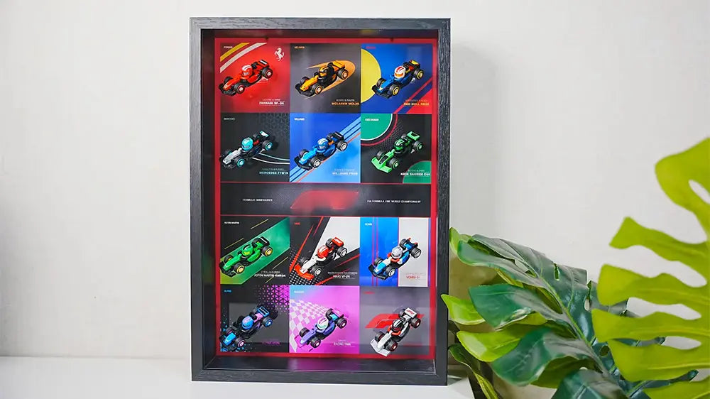 LEGO F1 Display Case for Collectible Race Cars Plus (71049)