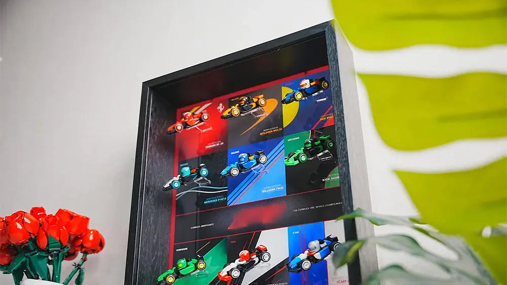 LEGO F1 Display Case for Collectible Race Cars Plus (71049)