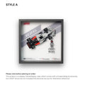 LEGO F1 Display Case for Speed Champions Audi Revolut F1 Team R26 Race Car(77259)