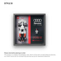 LEGO F1 Display Case for Speed Champions Audi Revolut F1 Team R26 Race Car(77259)