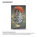 Cadre LEGO™ STAR WARS pour Millennium Falcon (75257) – Cadre Mural d’Exposition