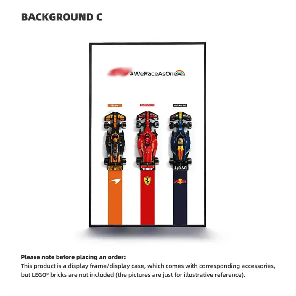 LEGO F1 Display Frame for Speed Champions series 2025