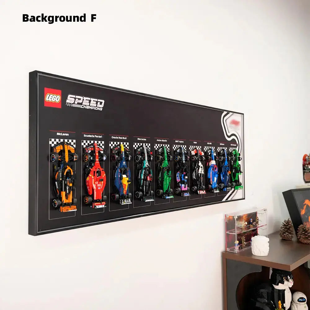 LEGO F1 Display Frame for Speed Champions series 2025 PLUS