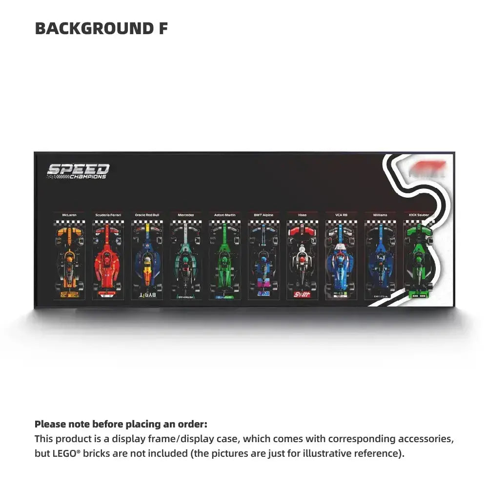 LEGO F1 Display Frame for Speed Champions series 2025 PLUS