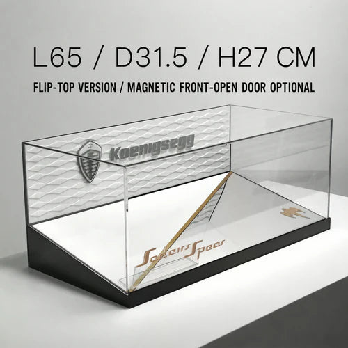 Acrylic Display Case for LEGO® Koenigsegg Sadair's Spear Megacar(42232)