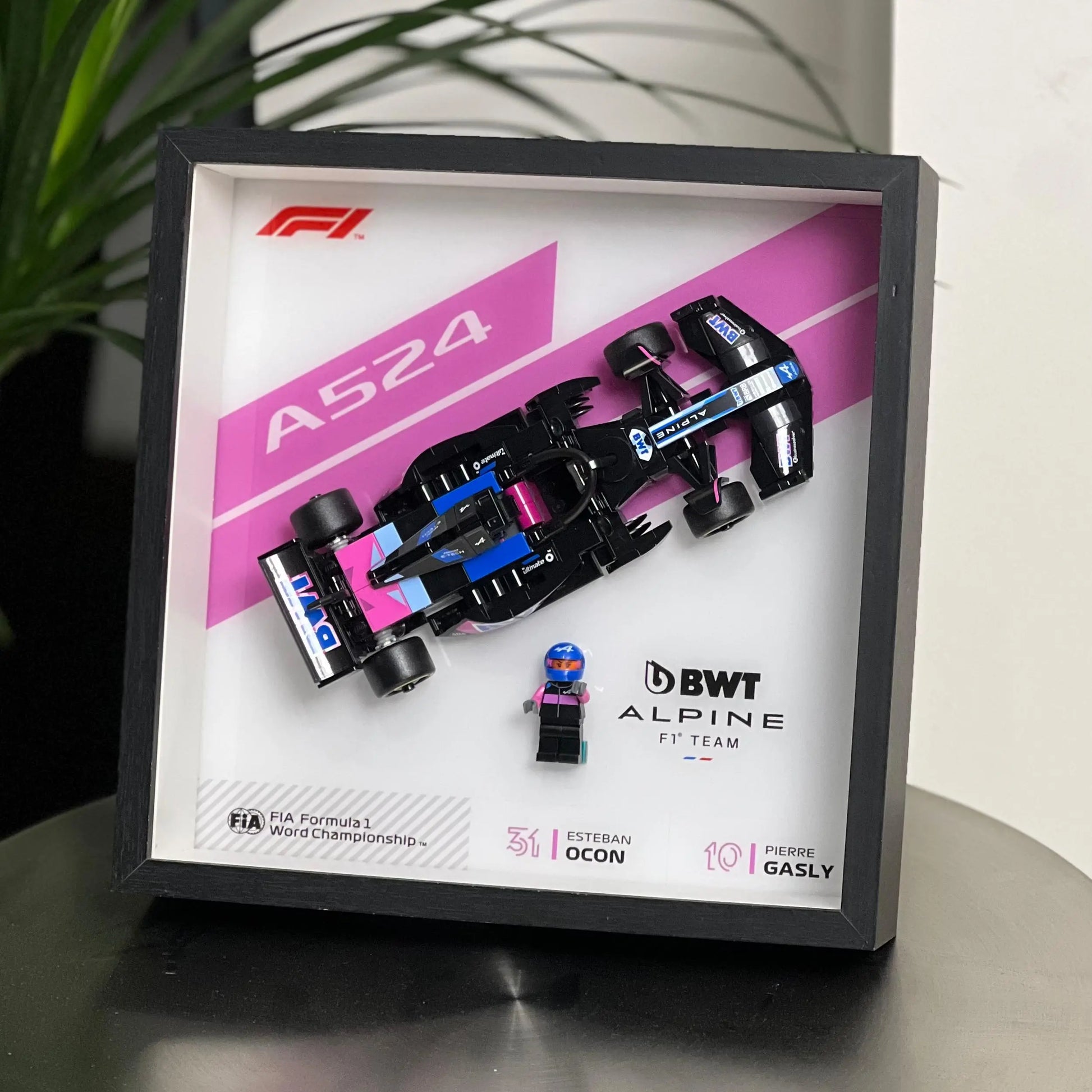 LEGO™ Show Case for Speed Champions F1 series 2025