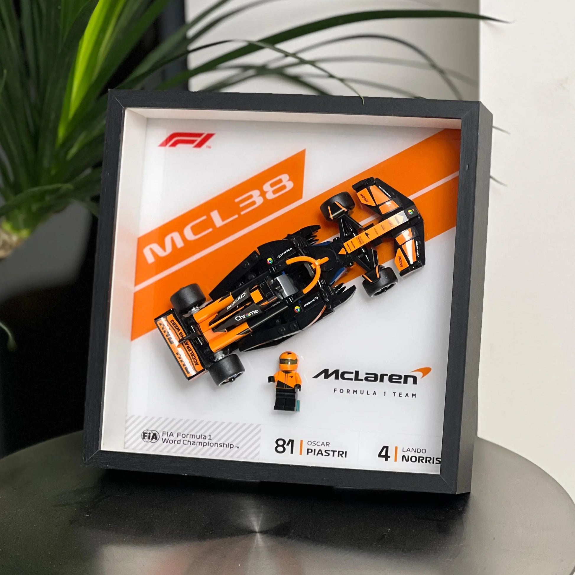 LEGO™ Show Case for Speed Champions F1 series 2025