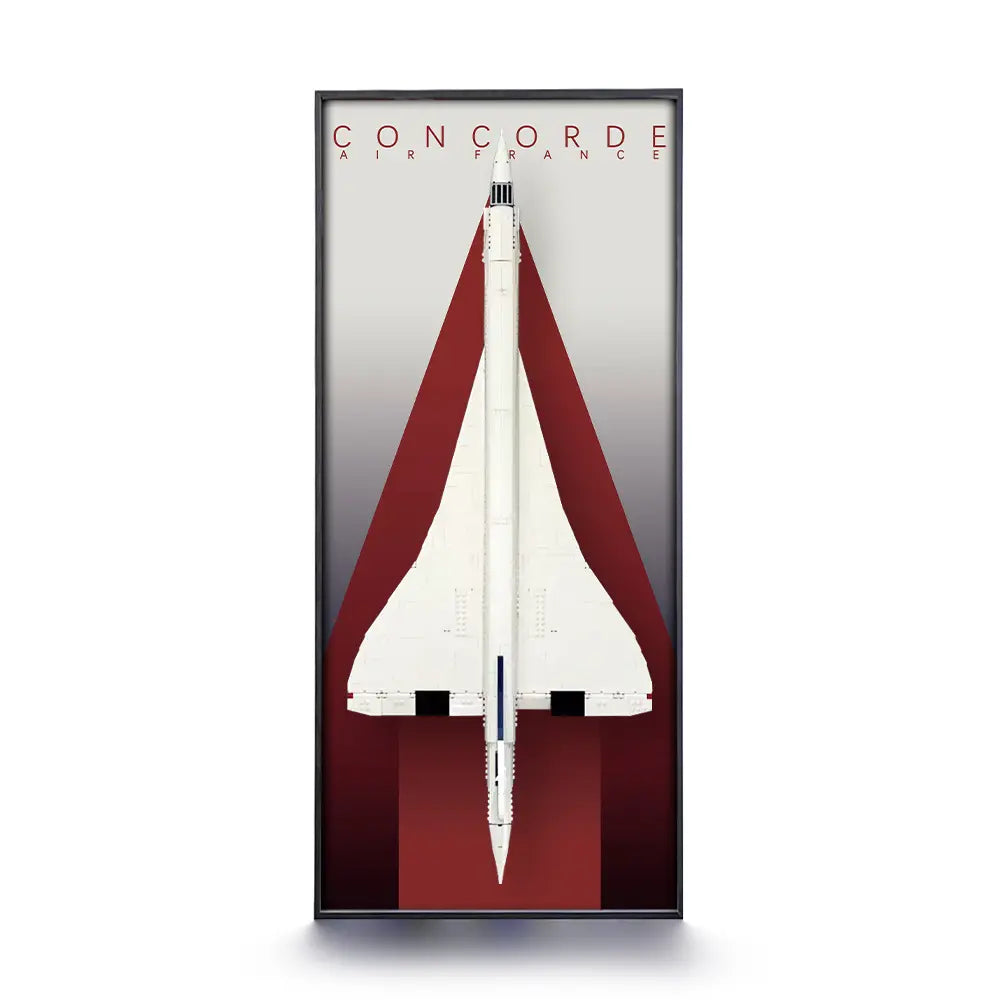 Cadre d'exposition LEGO™ Concorde (10318)