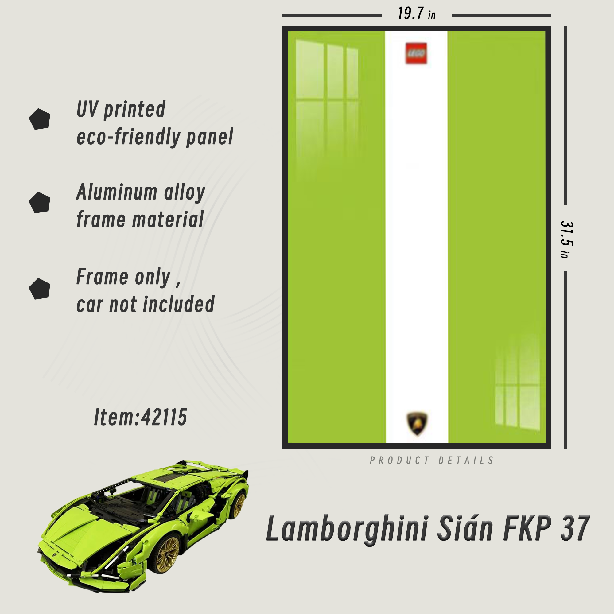 Display Frame for Lamborghini Sián FKP 37