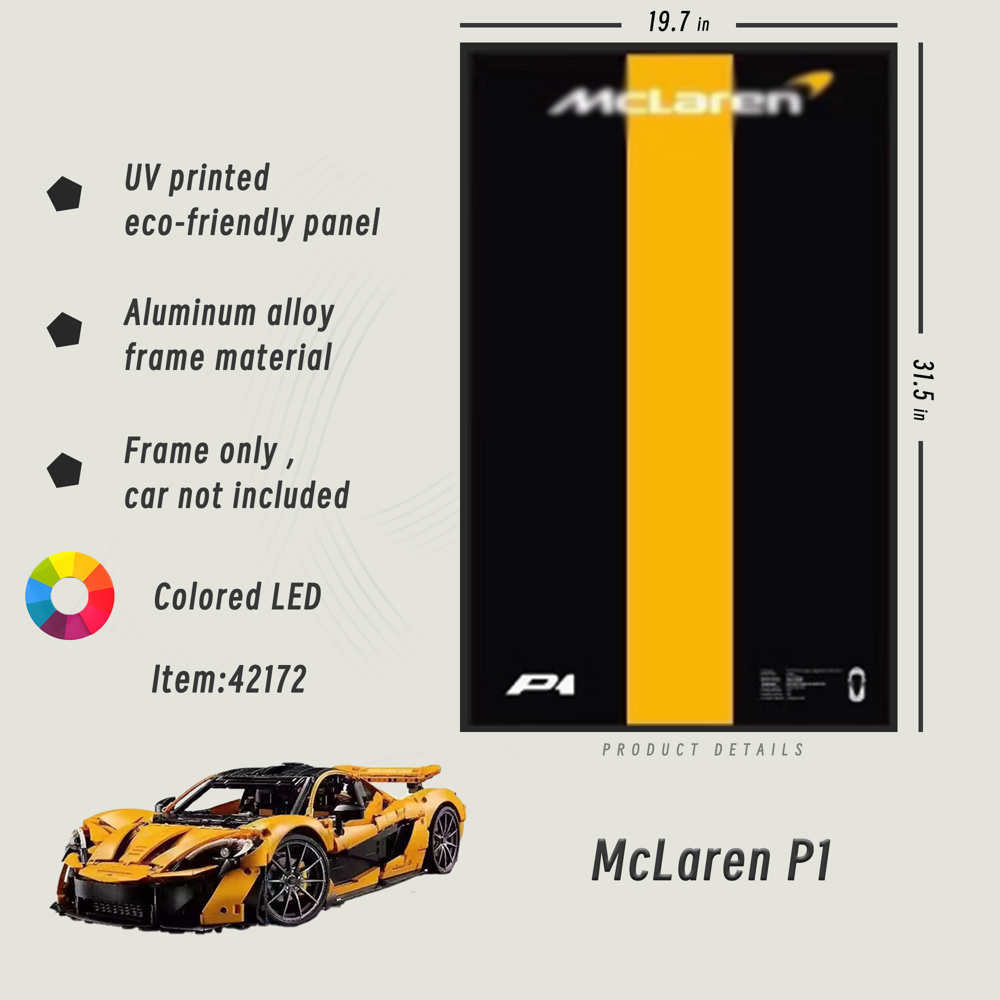 Display Frame for McLaren P1™