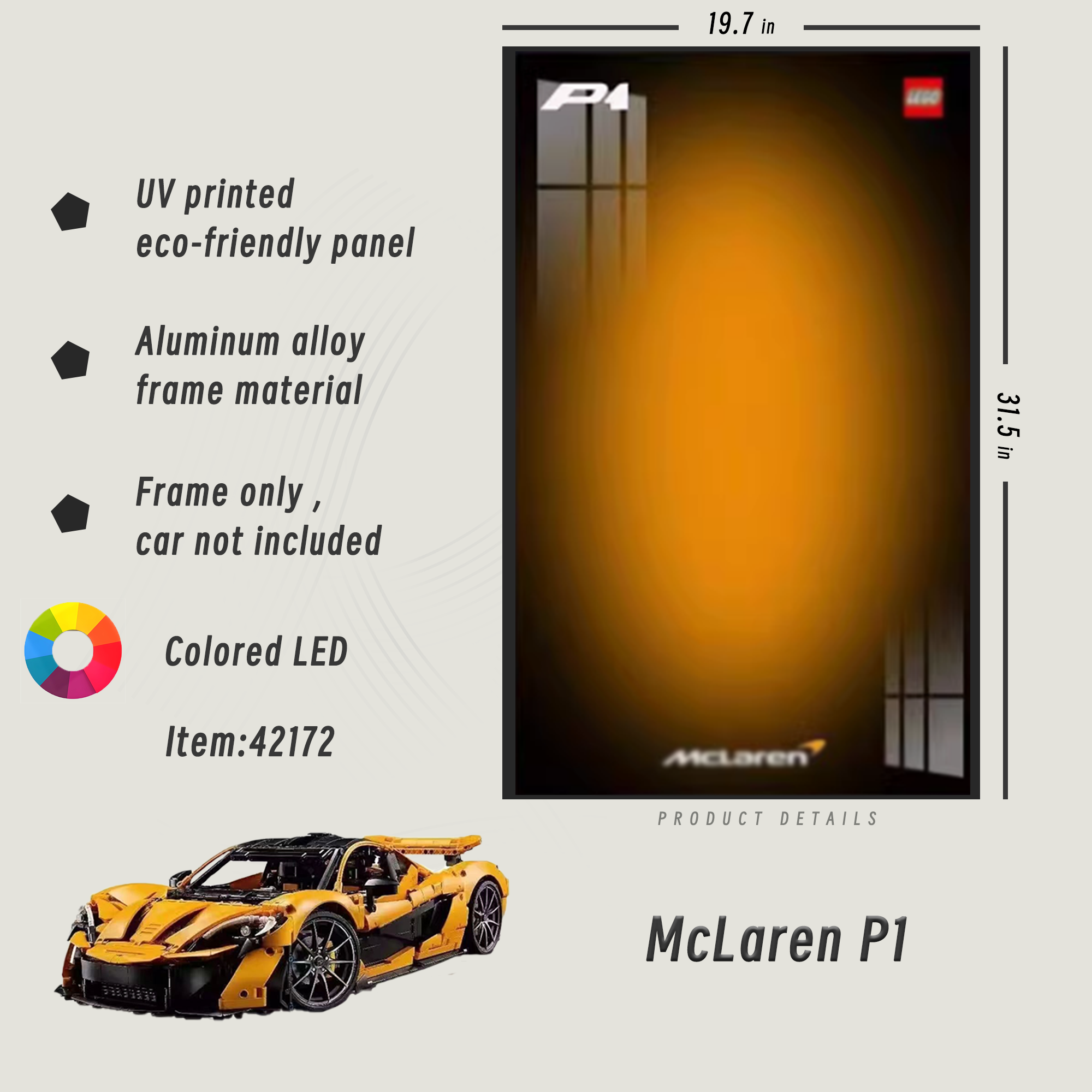 Display Frame for McLaren P1™