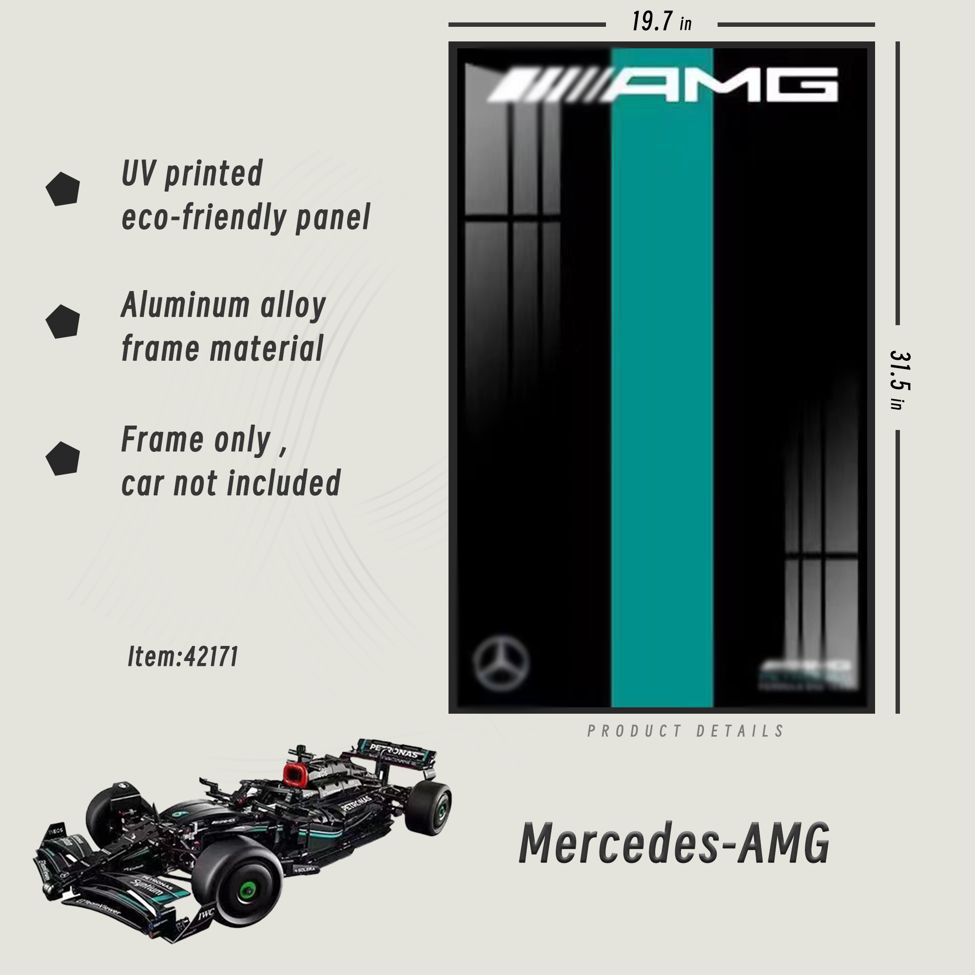 Display Frame for Mercedes-AMG F1 W14 E Performance