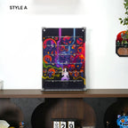 Dust Proof Wall mounted Display Case for lego Marvel Minifigure