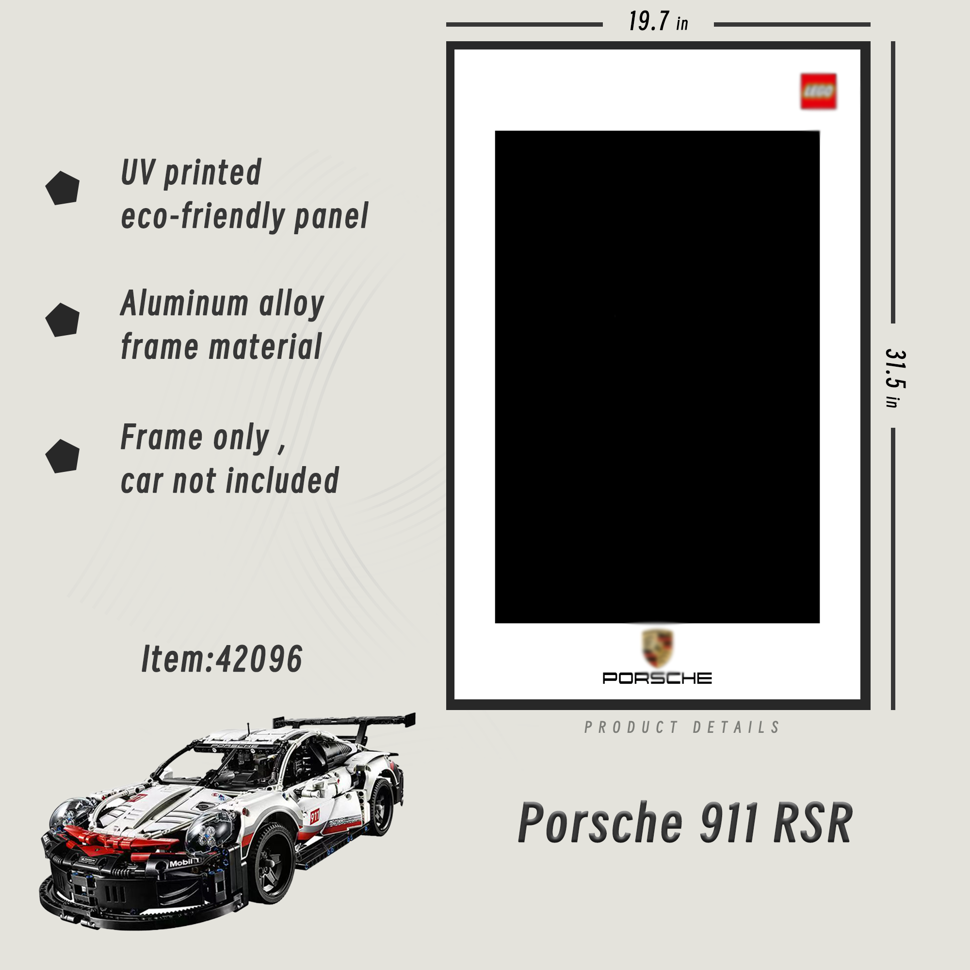 Display Frame for Porsche 911 RSR