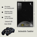 Lego Wall Mount Frame for LEGO® TECHNIC™  Batmobile Tumbler 76240 - dia-dia-dia