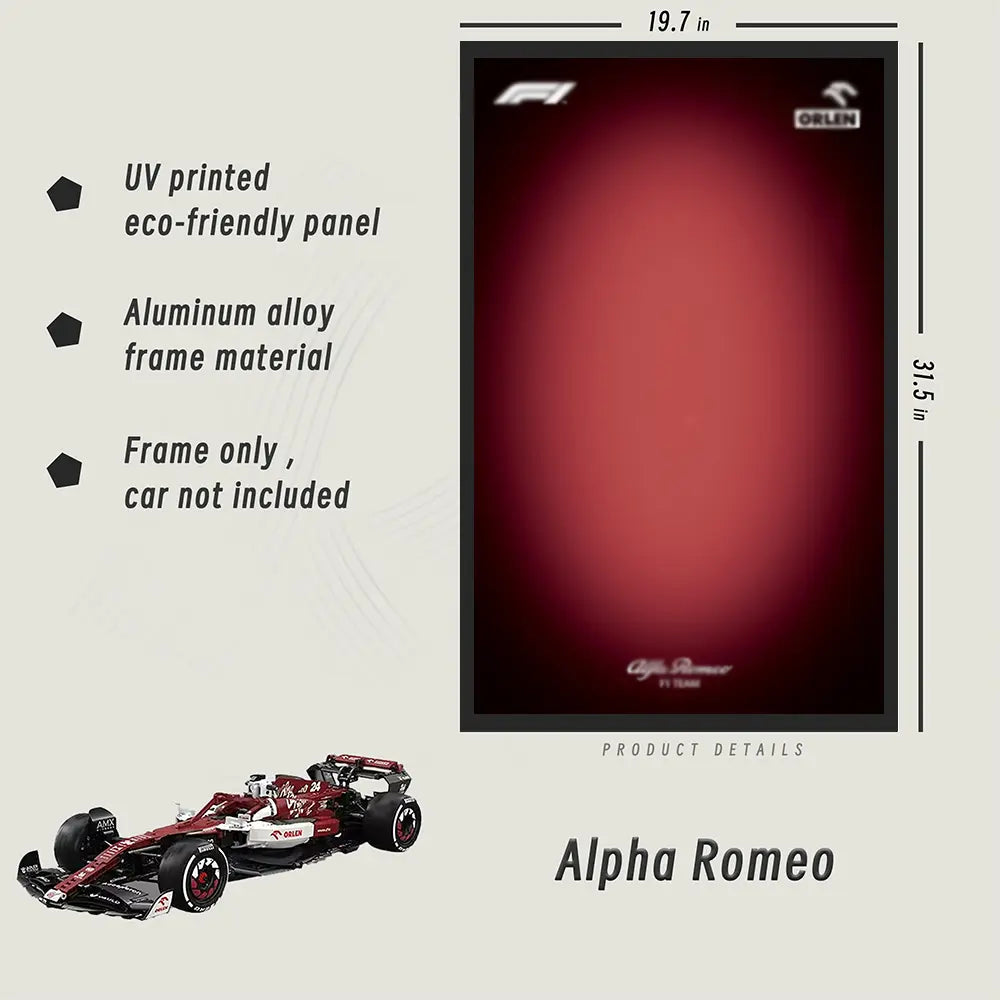 Lego Wall Mount Frame for Alfa Romeo F1