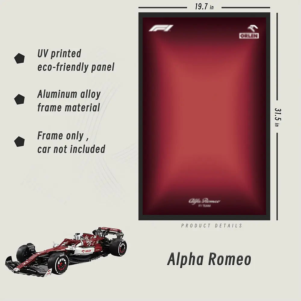 Lego Wall Mount Frame for Alfa Romeo F1