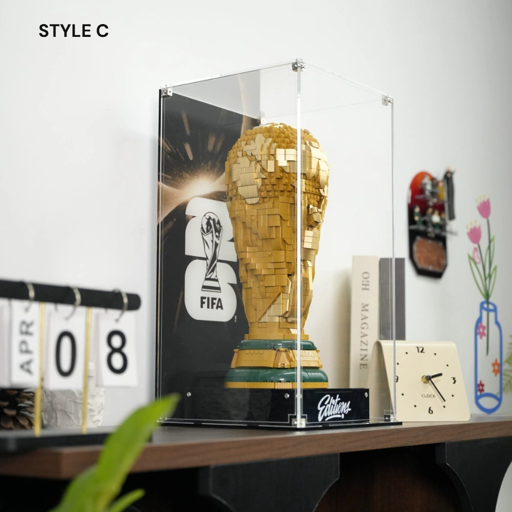 Acrylic Display Case for LEGO® Editions FIFA World Cup Official Trophy (43020)