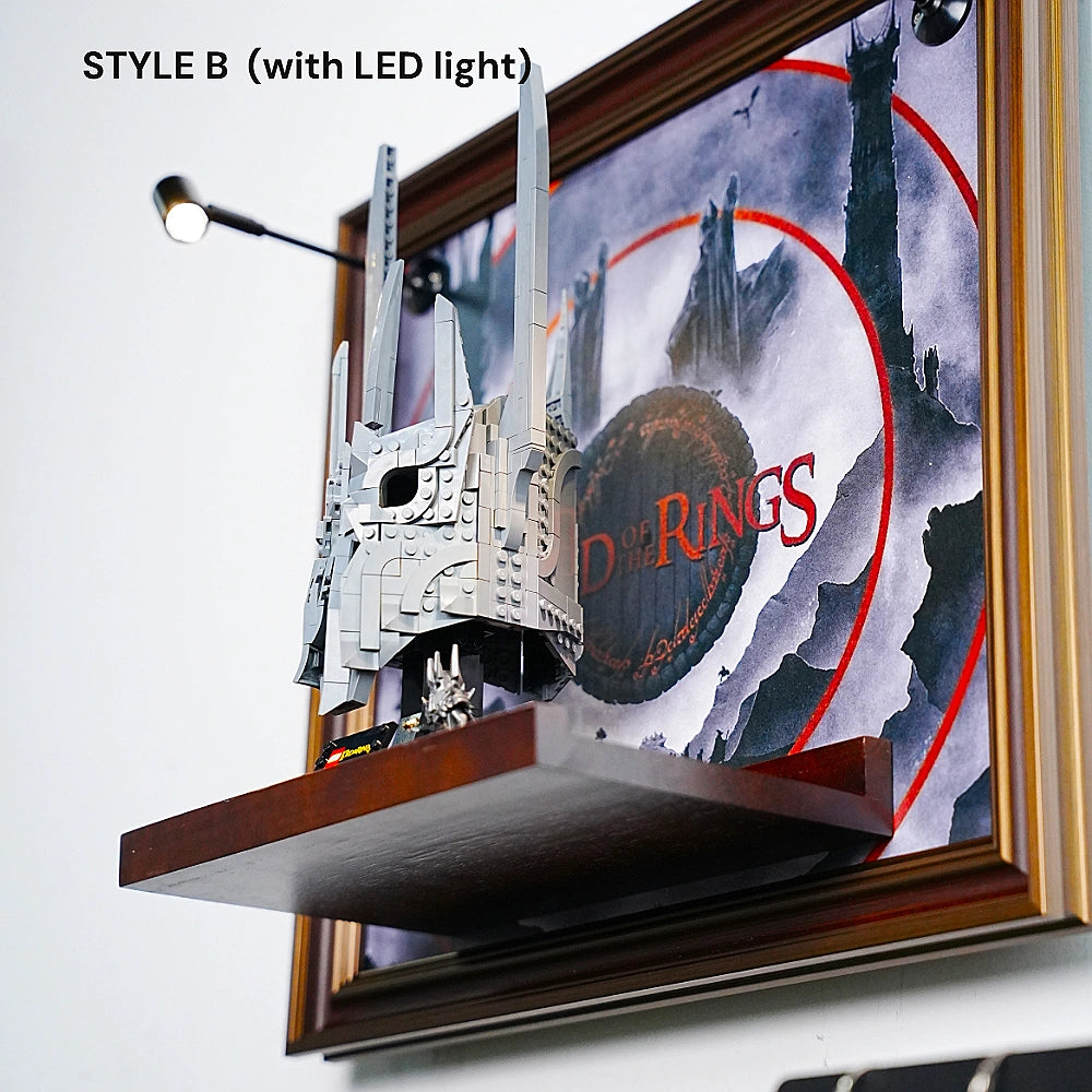 Wall Display Frame for LEGO® The Lord of the Rings: Sauron's Helmet (11373)