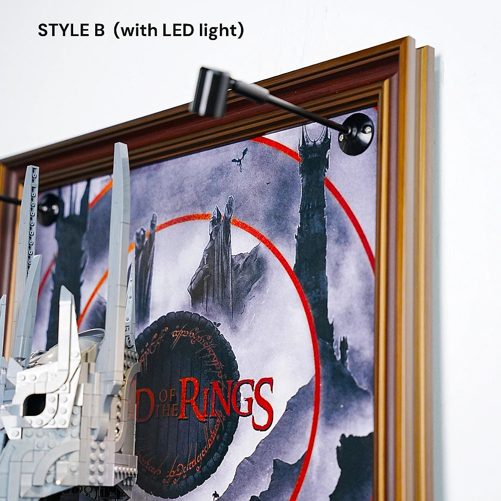 Wall Display Frame for LEGO® The Lord of the Rings: Sauron's Helmet (11373)