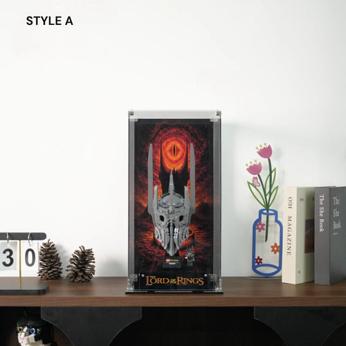 Acrylic Display Case for LEGO® The Lord of the Rings: Sauron's Helmet (11373)