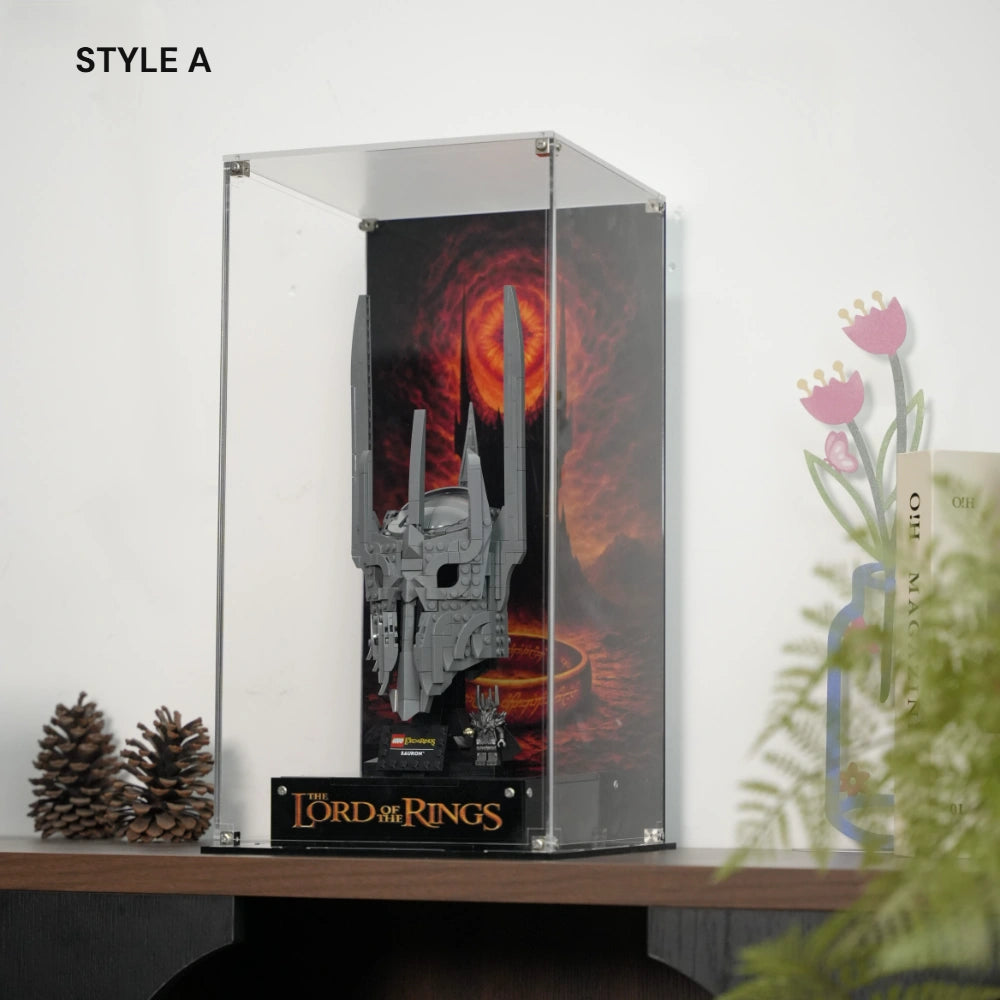 Acrylic Display Case for LEGO® The Lord of the Rings: Sauron's Helmet (11373)
