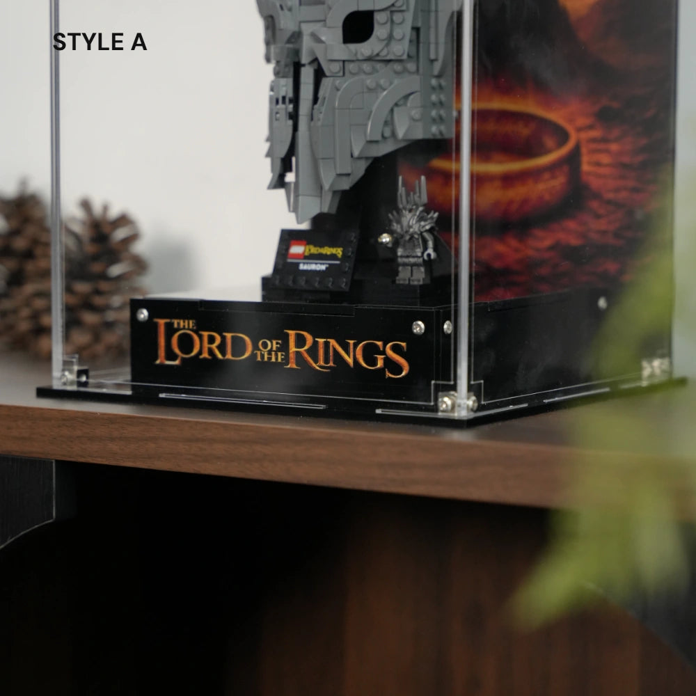 LEGO Display Case for The Lord of the Rings: Sauron's Helmet (11373)