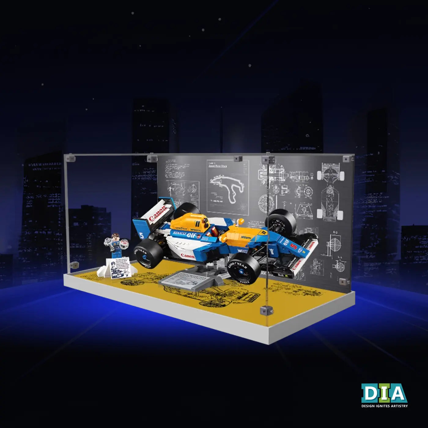 LEGO™ Show Case for for 10330 & 10353