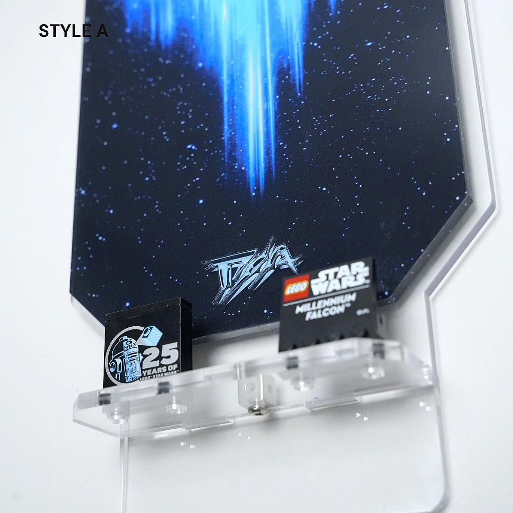 Wall Display Acrylic Frame for LEGO® Star Wars™ Millennium Falcon™(75375)