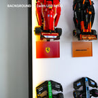 Wall Display Frame for LEGO® 12 x F1 Speed Champions F1 Cars vertical