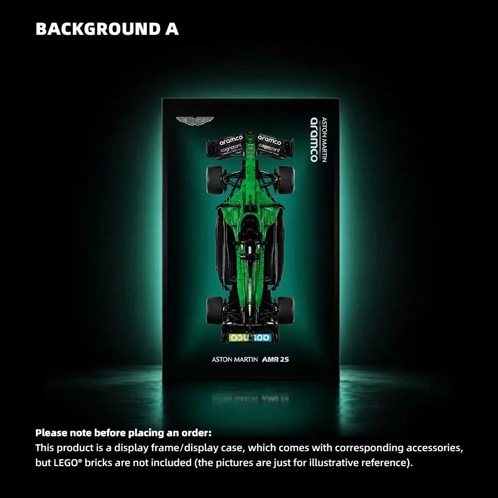 Wall Display Frame for LEGO® Aston Martin F1 – AMR25 (42240)