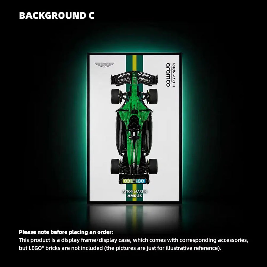 Wall Display Frame for LEGO® Aston Martin F1 – AMR25 (42240)