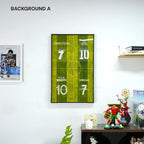 Wall Display Frame for LEGO® Editions FIFA World Cup & Soccer Highlights 4 sets (43013&43027&43012&43011&43032)