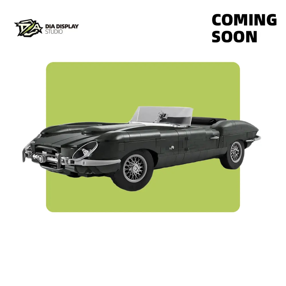 Wall Display Frame for LEGO® Icons Jaguar E-Type (11381)