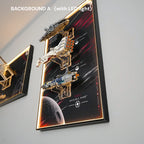 Wall Display Frame for LEGO® Star Wars™ Millennium Falcon™ ＆ Tantive IV™ ＆ Invisible Hand™ (75375＆75376＆75377)