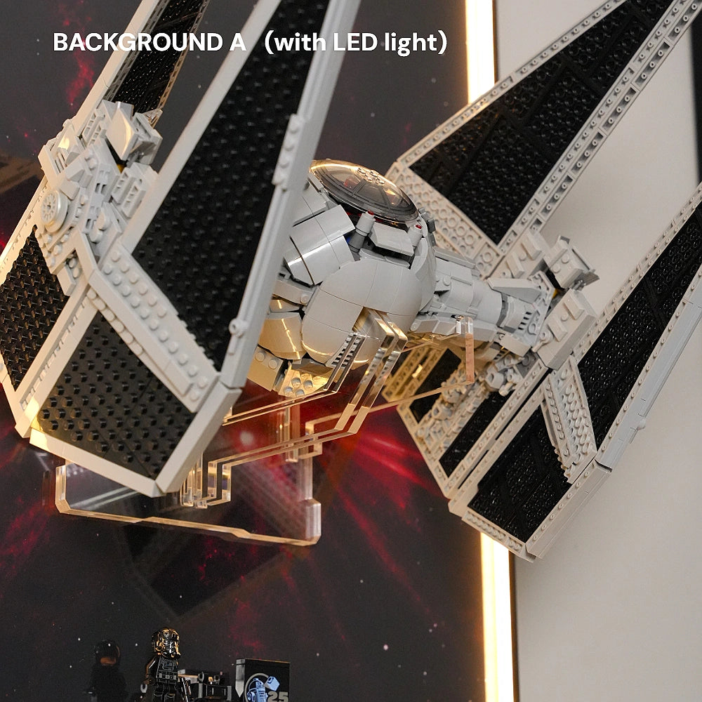 Wall Display Frame for LEGO® Star Wars™ TIE Interceptor™ (75382)