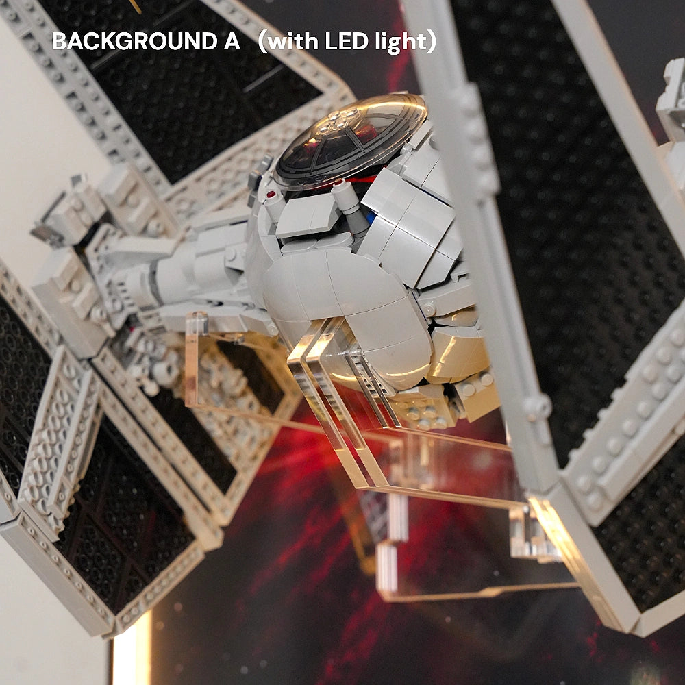 Wall Display Frame for LEGO® Star Wars™ TIE Interceptor™ (75382)