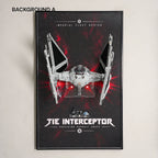 Wall Display Frame for LEGO® Star Wars™ TIE Interceptor™ (75382)