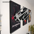 Wall Display Frame for LEGO® Star Wars™ TIE Interceptor™ (75382)